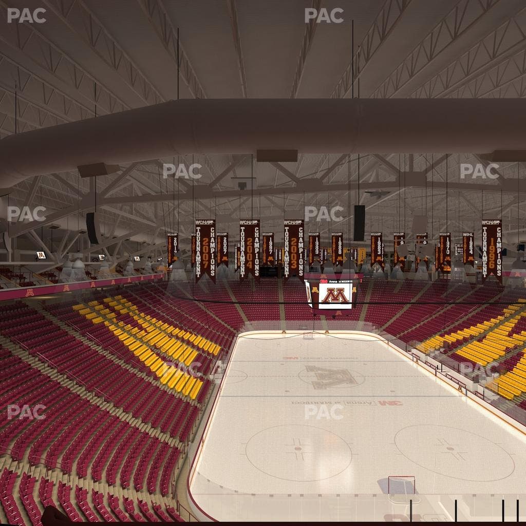 3M Arena at Mariucci - Section Club 8 Seat View