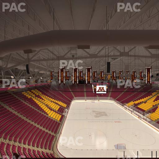 3M Arena at Mariucci - Section Club 8 Seat View