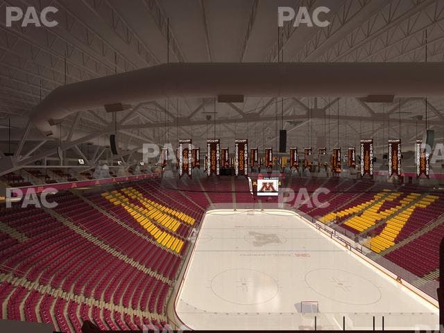 3M Arena at Mariucci - Section Club 8 Seat View
