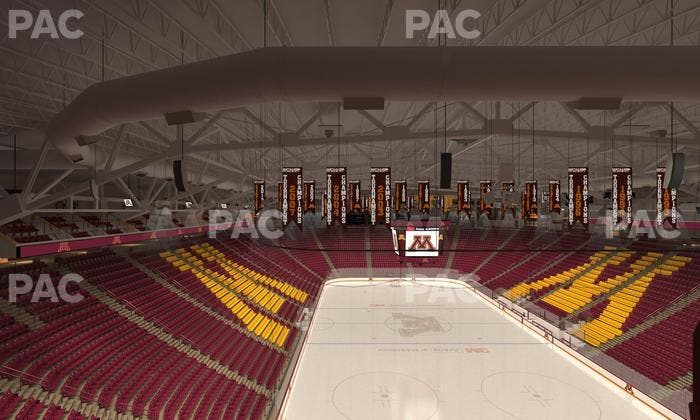 3M Arena at Mariucci - Section Club 8 Seat View