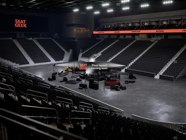 Acrisure Arena - Section 123 W Seat View Acrisure Arena - Section 123 W Seat View