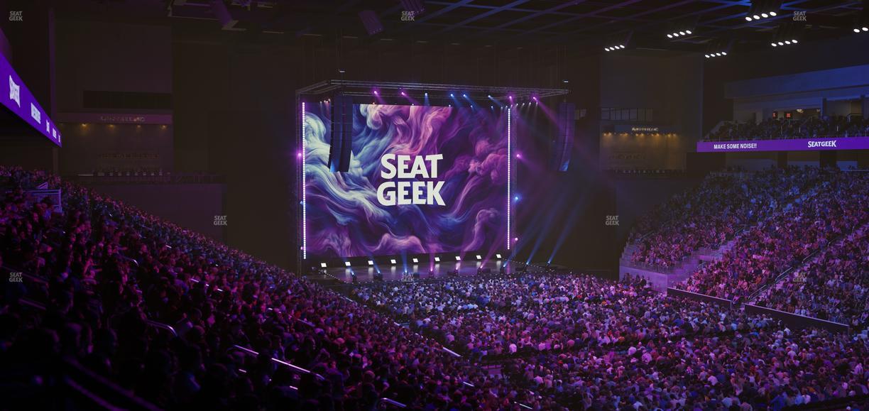 Acrisure Arena - Section 123 W Seat View