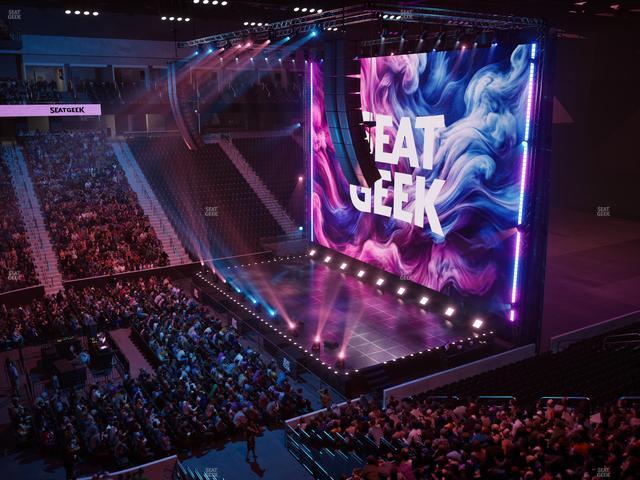 Acrisure Arena - Section 205 Seat View