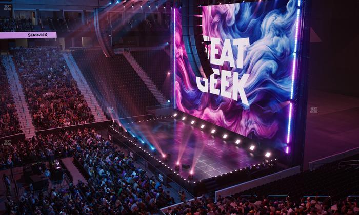 Acrisure Arena - Section 205 Seat View