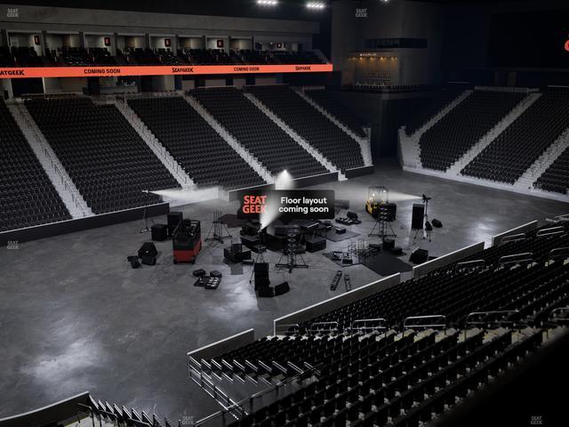 Acrisure Arena - Section 205 Seat View Acrisure Arena - Section 205 Seat View