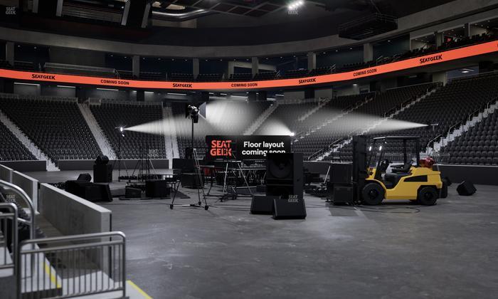 Acrisure Arena - Section Club 110 W Seat View