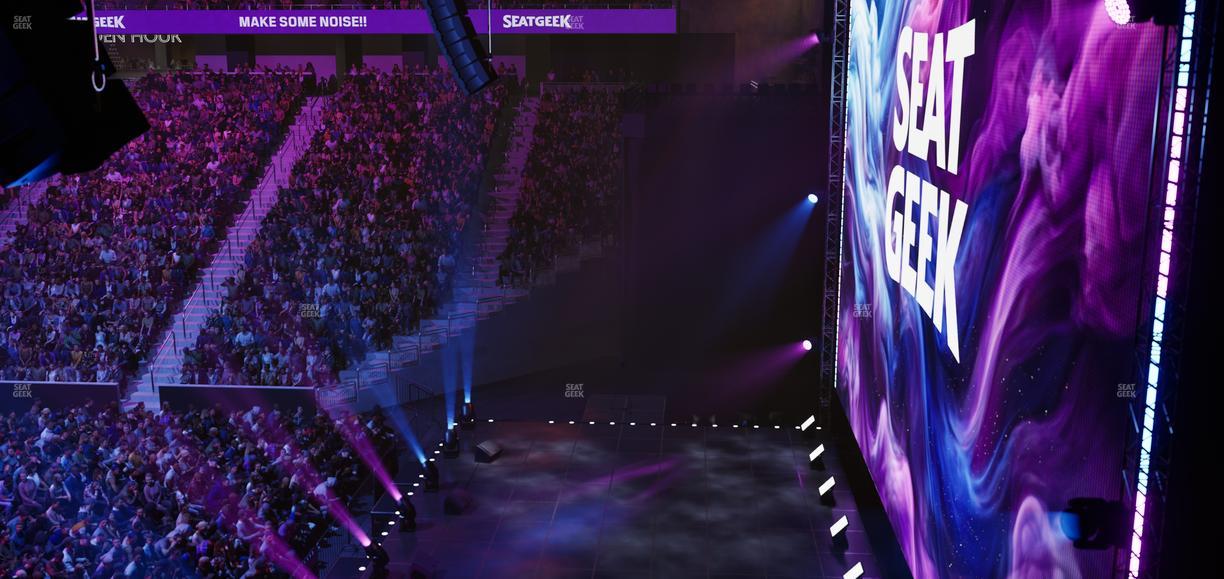 Acrisure Arena - Section North Bar Seat View