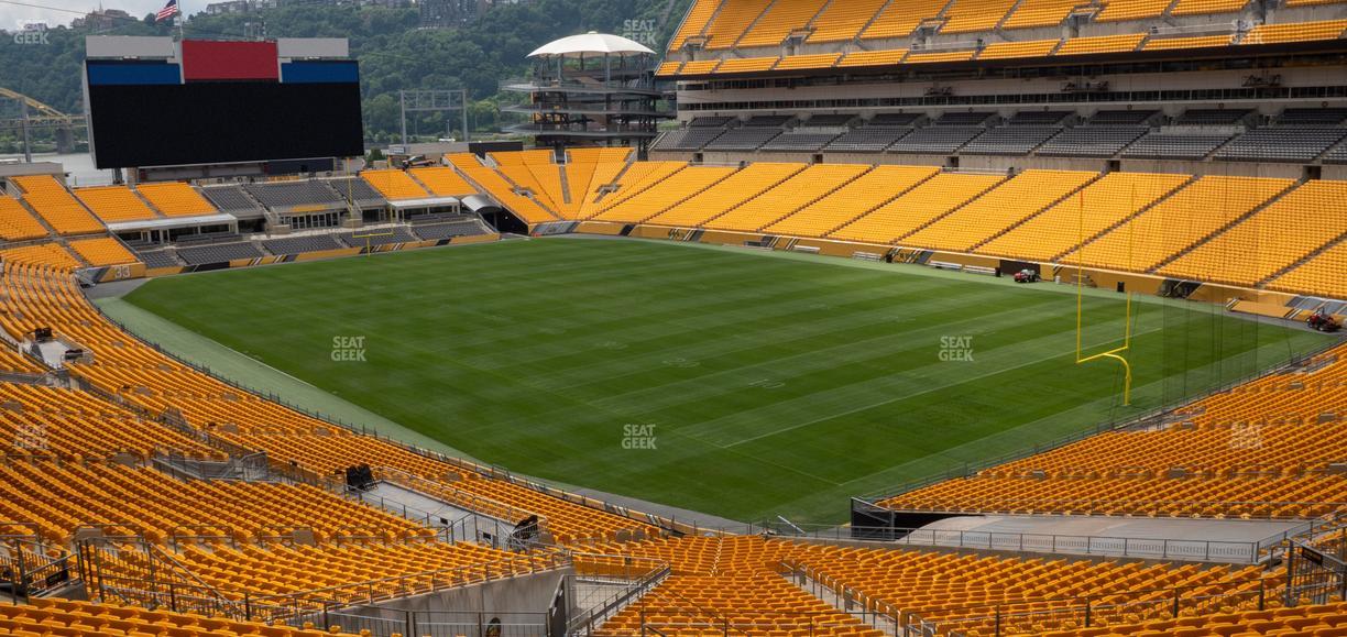 Acrisure Stadium - Section North Club 002 Seat View