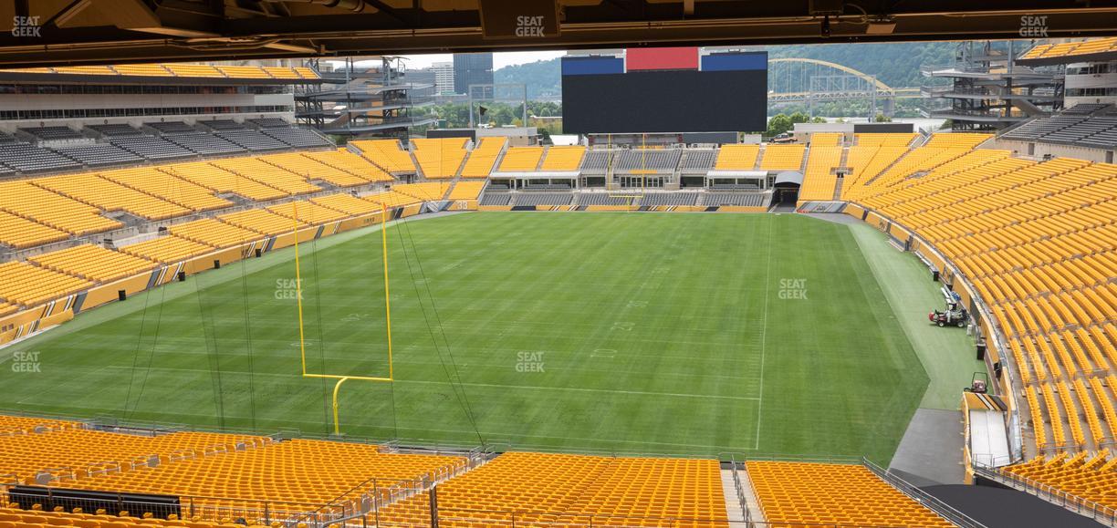 Acrisure Stadium - Section North Club 010 Seat View