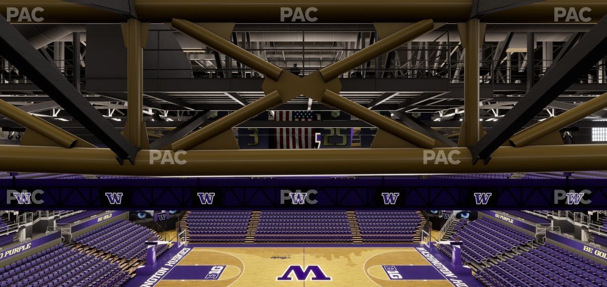 Alaska Airlines Arena at Hec Edmundson Pavilion - Section 1 Seat View