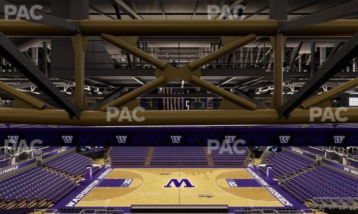Alaska Airlines Arena at Hec Edmundson Pavilion - Section 1 Seat View