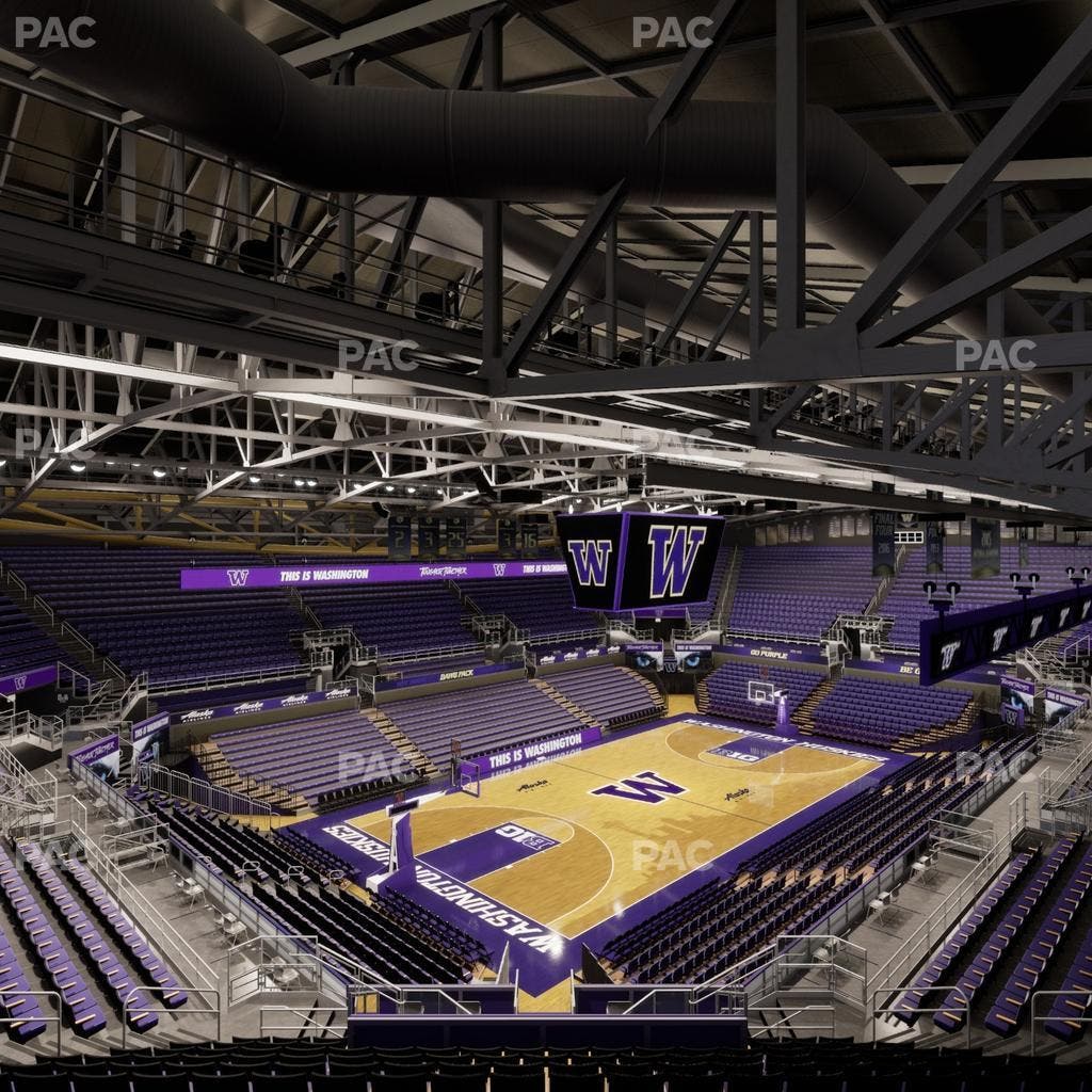 Alaska Airlines Arena at Hec Edmundson Pavilion - Section 10 Seat View
