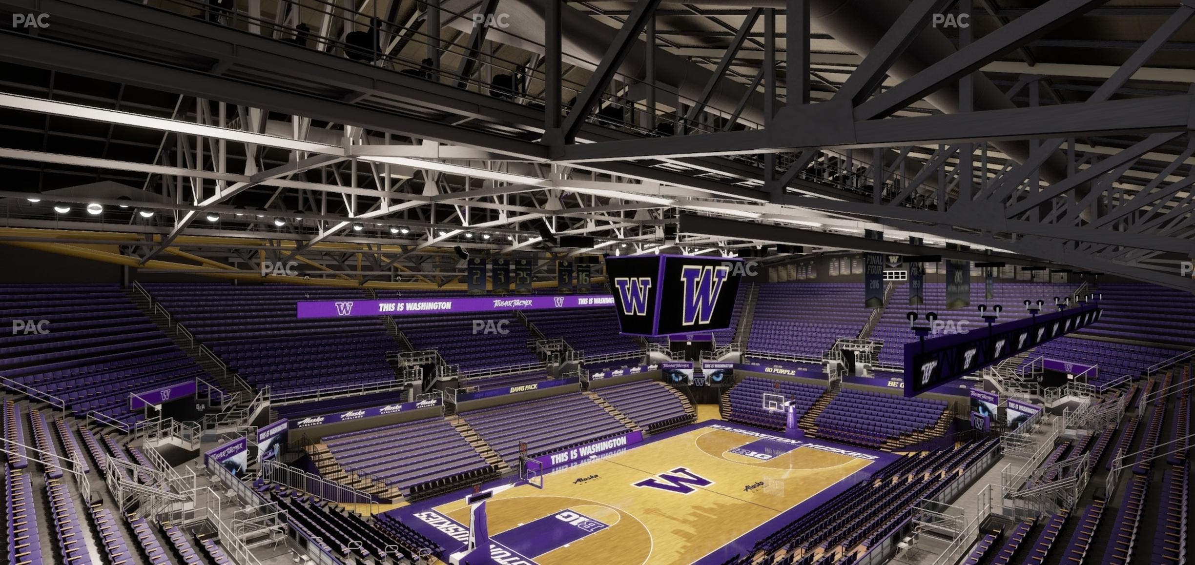 Alaska Airlines Arena at Hec Edmundson Pavilion - Section 10 Seat View