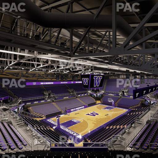Alaska Airlines Arena at Hec Edmundson Pavilion - Section 10 Seat View