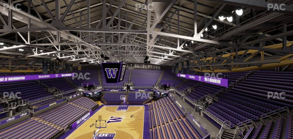 Alaska Airlines Arena at Hec Edmundson Pavilion - Section 11 Seat View