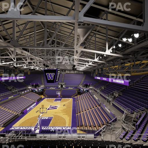 Alaska Airlines Arena at Hec Edmundson Pavilion - Section 11 Seat View