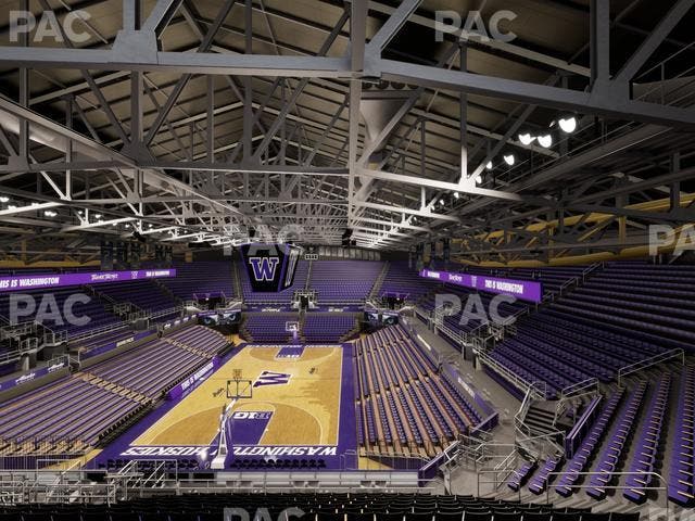 Alaska Airlines Arena at Hec Edmundson Pavilion - Section 11 Seat View Alaska Airlines Arena at Hec Edmundson Pavilion - Section 11 Seat View
