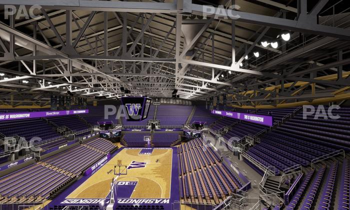 Alaska Airlines Arena at Hec Edmundson Pavilion - Section 11 Seat View