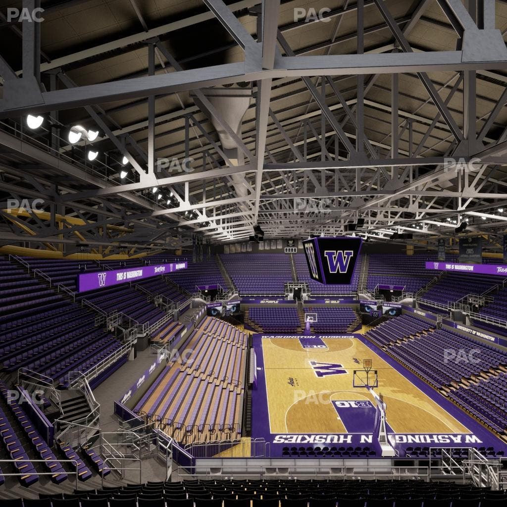 Alaska Airlines Arena at Hec Edmundson Pavilion - Section 12 Seat View