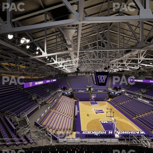 Alaska Airlines Arena at Hec Edmundson Pavilion - Section 12 Seat View