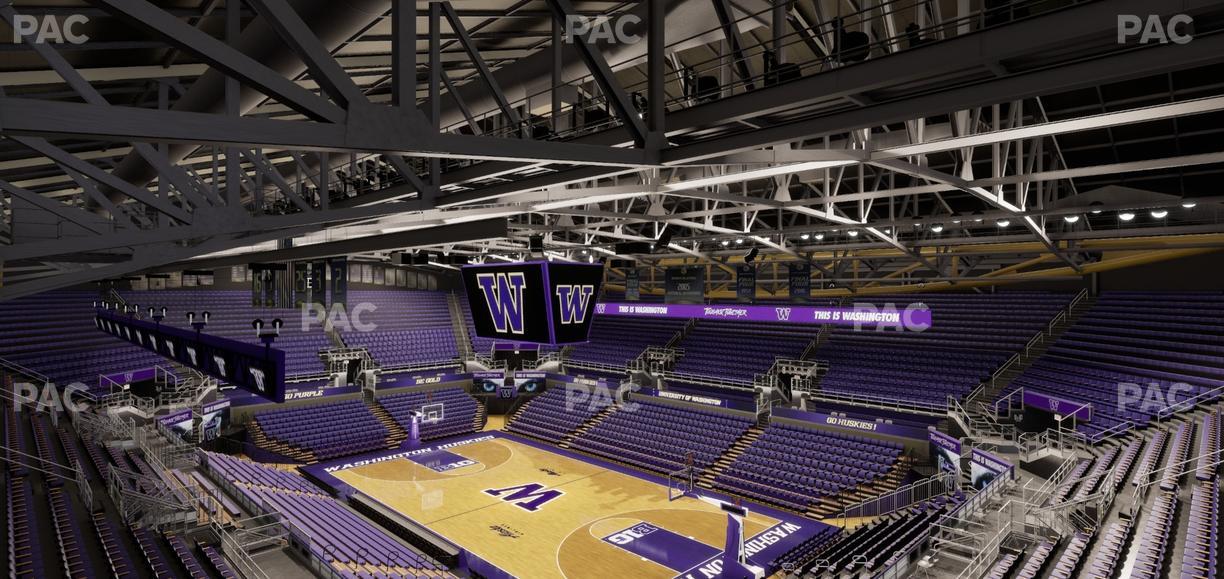 Alaska Airlines Arena at Hec Edmundson Pavilion - Section 13 Seat View