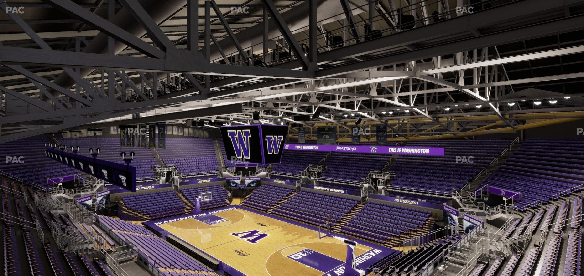 Alaska Airlines Arena at Hec Edmundson Pavilion - Section 13 Seat View
