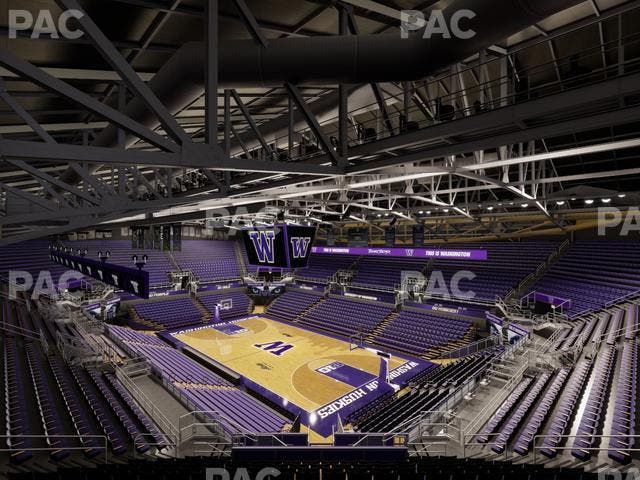 Alaska Airlines Arena at Hec Edmundson Pavilion - Section 13 Seat View Alaska Airlines Arena at Hec Edmundson Pavilion - Section 13 Seat View
