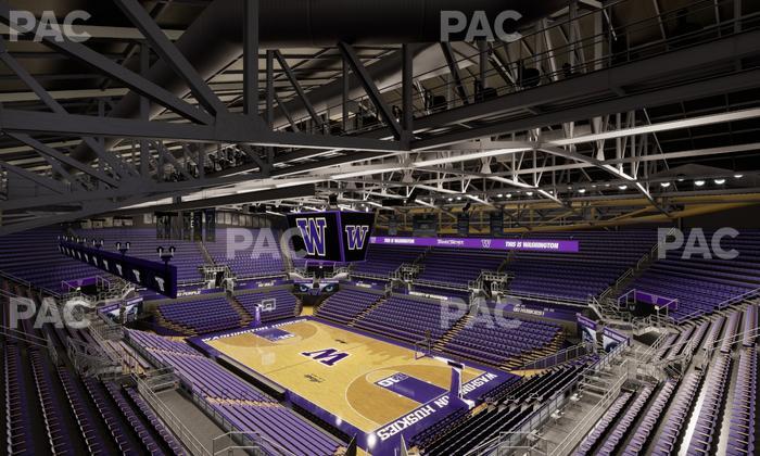Alaska Airlines Arena at Hec Edmundson Pavilion - Section 13 Seat View