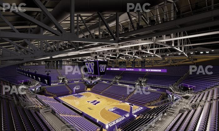 Alaska Airlines Arena at Hec Edmundson Pavilion - Section 13 Seat View