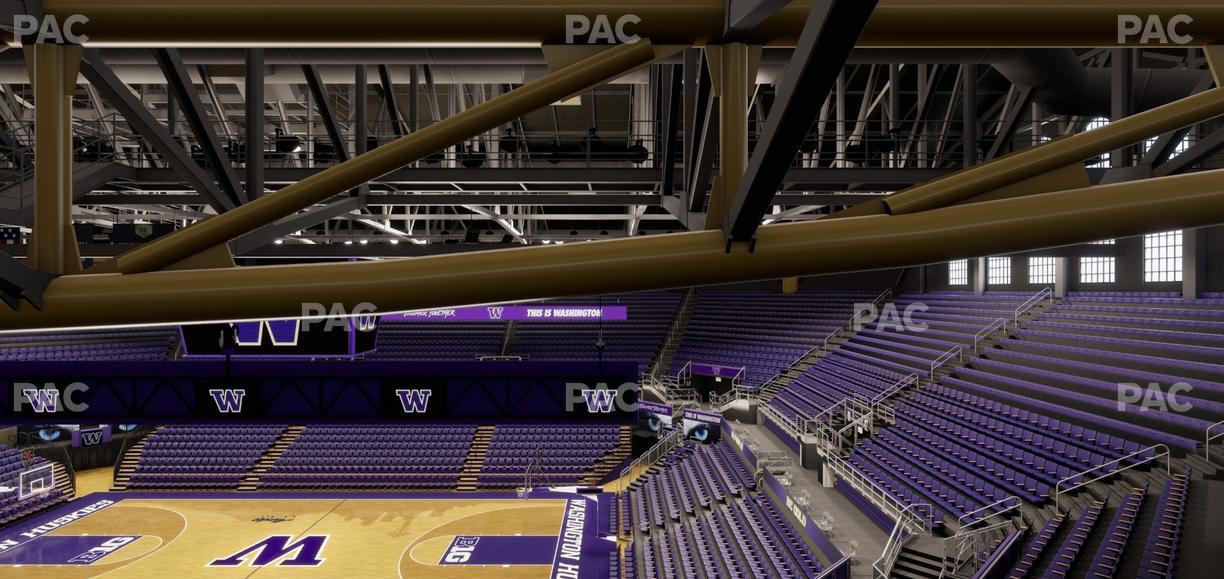 Alaska Airlines Arena at Hec Edmundson Pavilion - Section 14 Seat View