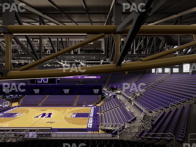 Alaska Airlines Arena at Hec Edmundson Pavilion - Section 14 Seat View