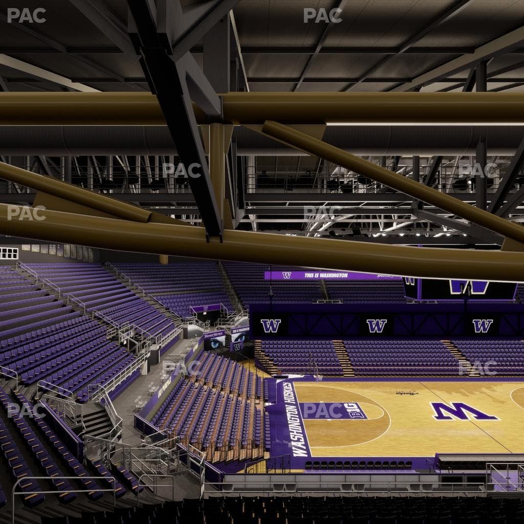 Alaska Airlines Arena at Hec Edmundson Pavilion - Section 2 Seat View