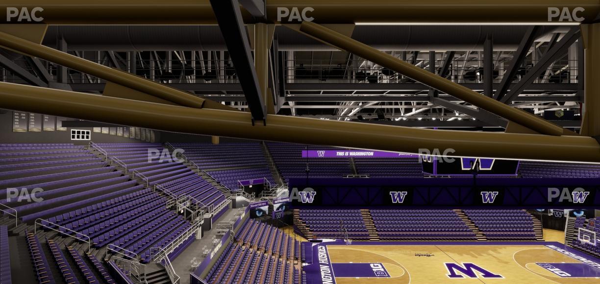 Alaska Airlines Arena at Hec Edmundson Pavilion - Section 2 Seat View