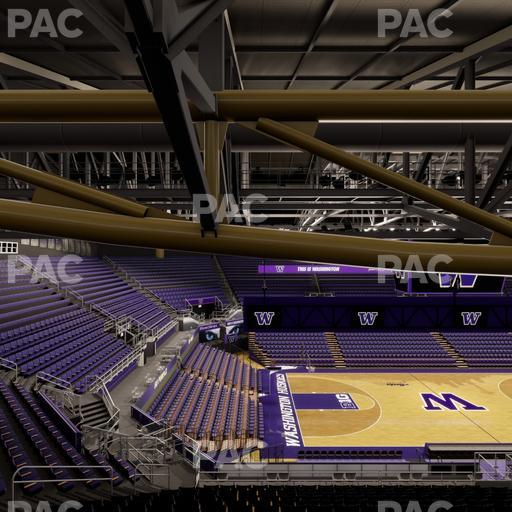Alaska Airlines Arena at Hec Edmundson Pavilion - Section 2 Seat View