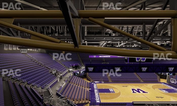 Alaska Airlines Arena at Hec Edmundson Pavilion - Section 2 Seat View