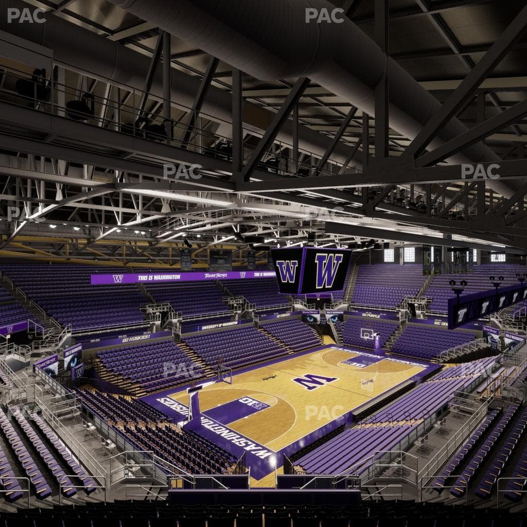 Alaska Airlines Arena at Hec Edmundson Pavilion - Section 3 Seat View