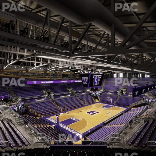 Alaska Airlines Arena at Hec Edmundson Pavilion - Section 3 Seat View