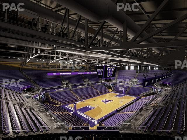 Alaska Airlines Arena at Hec Edmundson Pavilion - Section 3 Seat View Alaska Airlines Arena at Hec Edmundson Pavilion - Section 3 Seat View