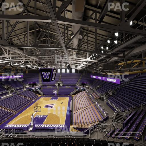 Alaska Airlines Arena at Hec Edmundson Pavilion - Section 4 Seat View
