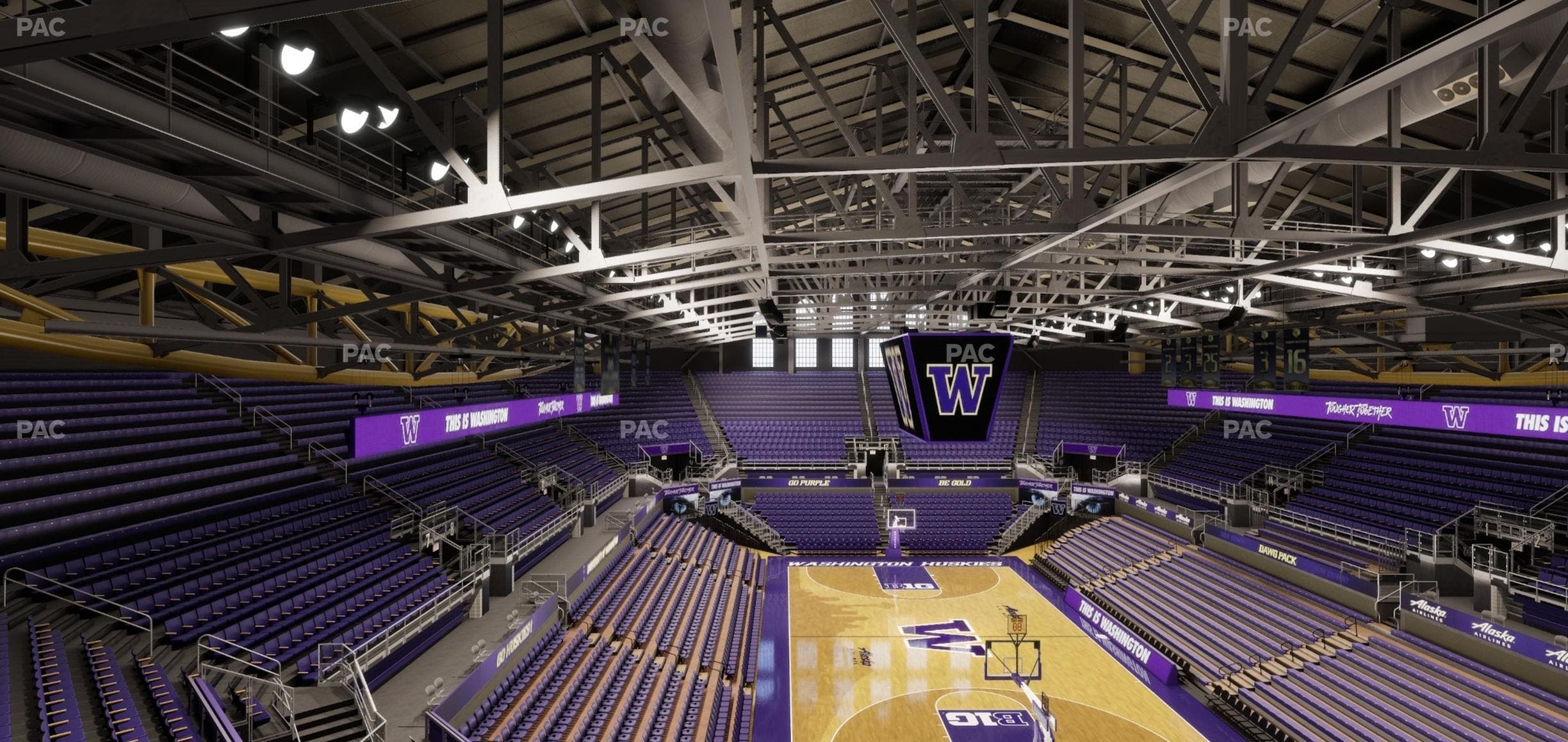 Alaska Airlines Arena at Hec Edmundson Pavilion - Section 5 Seat View