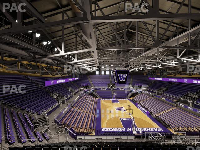 Alaska Airlines Arena at Hec Edmundson Pavilion - Section 5 Seat View