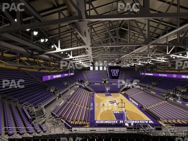 Alaska Airlines Arena at Hec Edmundson Pavilion - Section 5 Seat View Alaska Airlines Arena at Hec Edmundson Pavilion - Section 5 Seat View