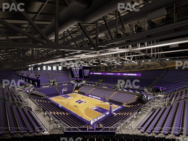 Alaska Airlines Arena at Hec Edmundson Pavilion - Section 6 Seat View