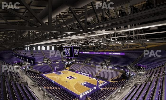 Alaska Airlines Arena at Hec Edmundson Pavilion - Section 6 Seat View
