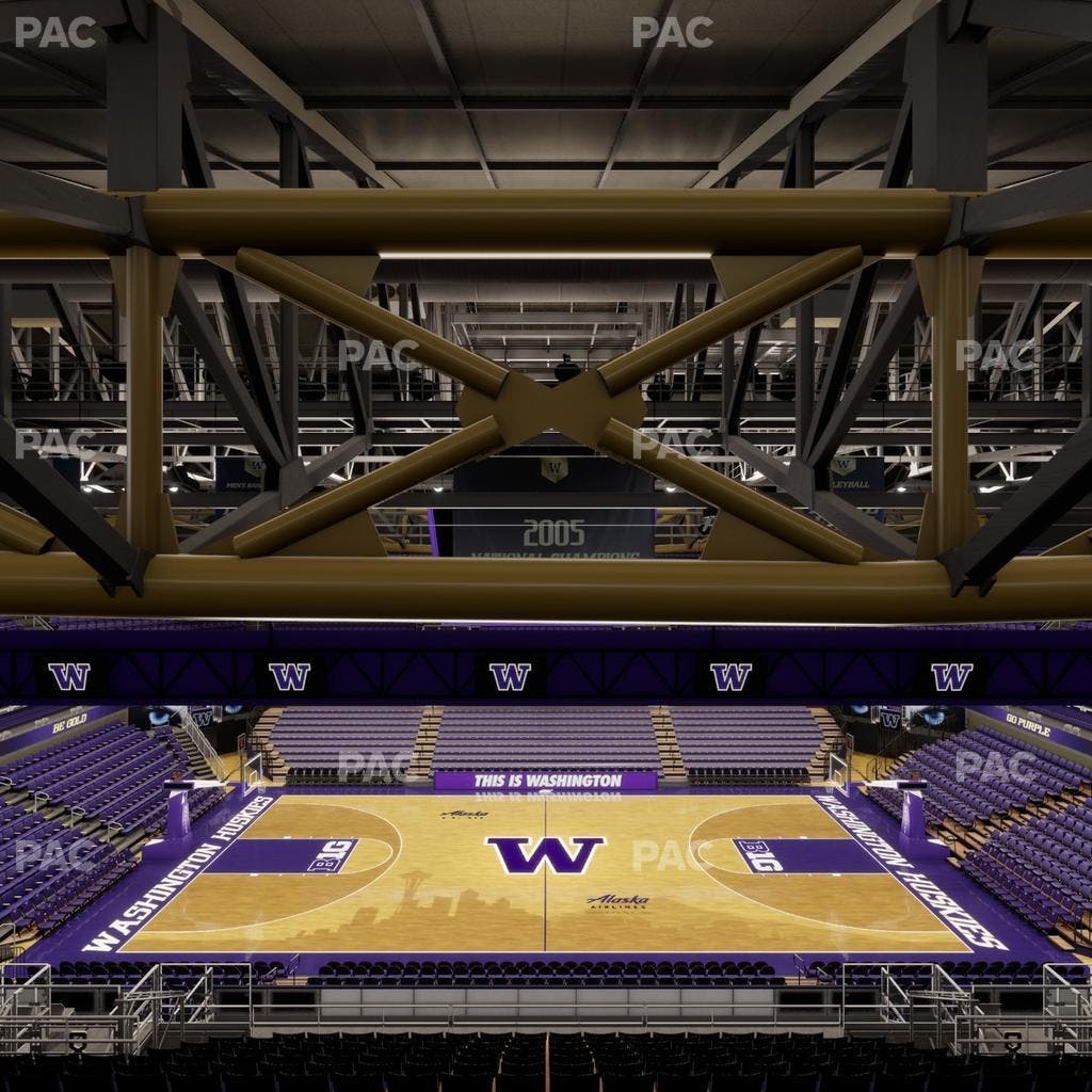 Alaska Airlines Arena at Hec Edmundson Pavilion - Section 8 Seat View