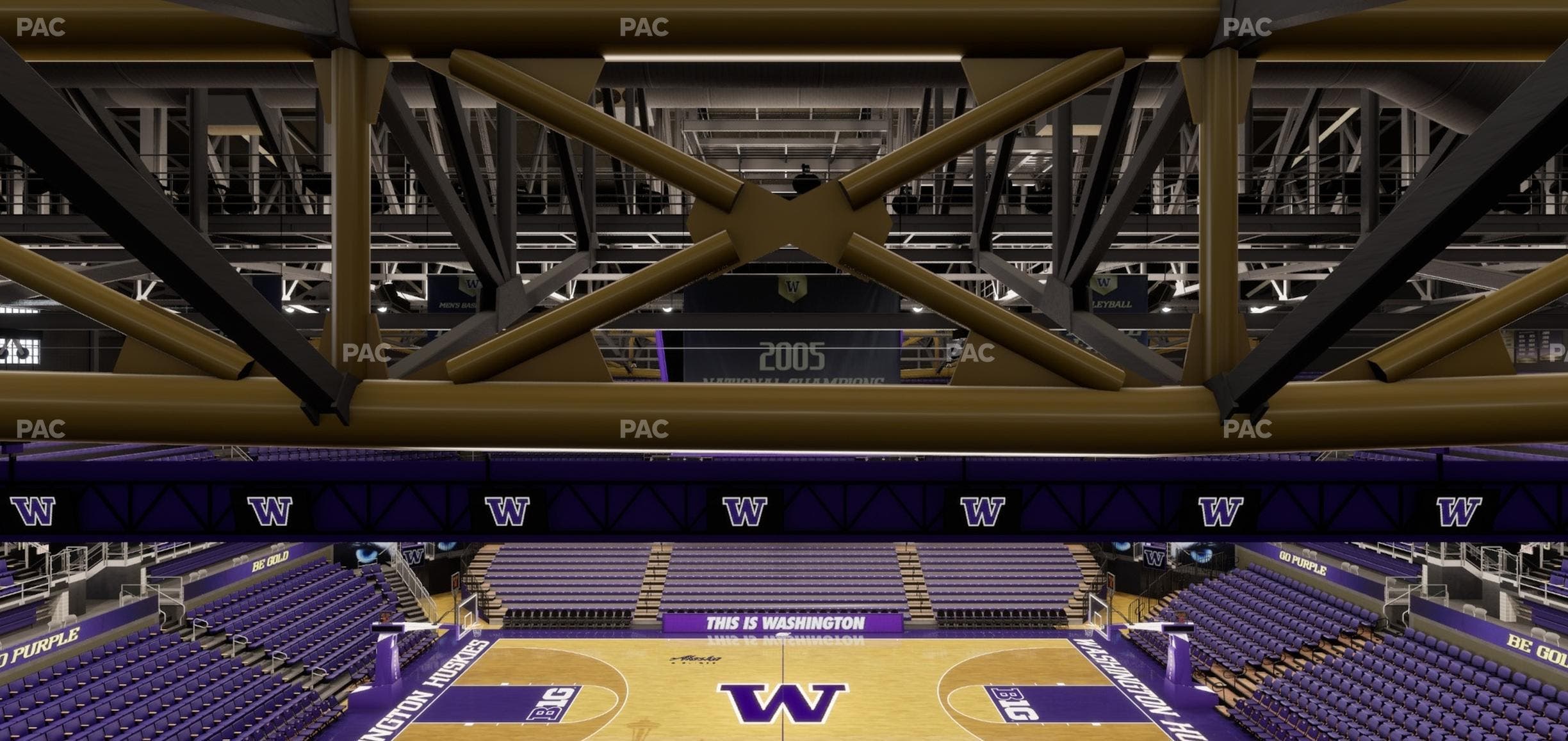 Alaska Airlines Arena at Hec Edmundson Pavilion - Section 8 Seat View