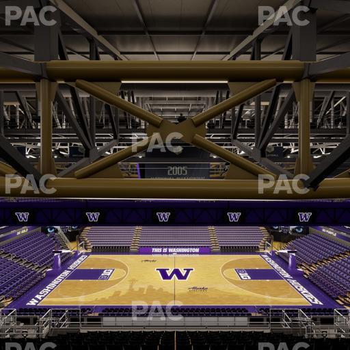 Alaska Airlines Arena at Hec Edmundson Pavilion - Section 8 Seat View