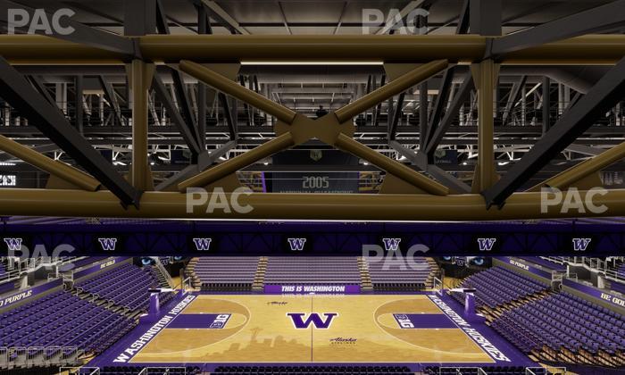 Alaska Airlines Arena at Hec Edmundson Pavilion - Section 8 Seat View