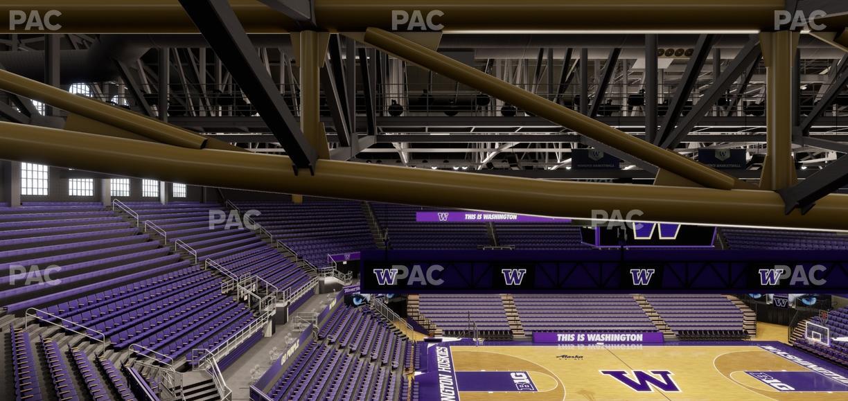 Alaska Airlines Arena at Hec Edmundson Pavilion - Section 9 Seat View