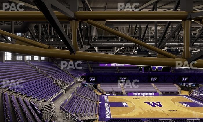 Alaska Airlines Arena at Hec Edmundson Pavilion - Section 9 Seat View